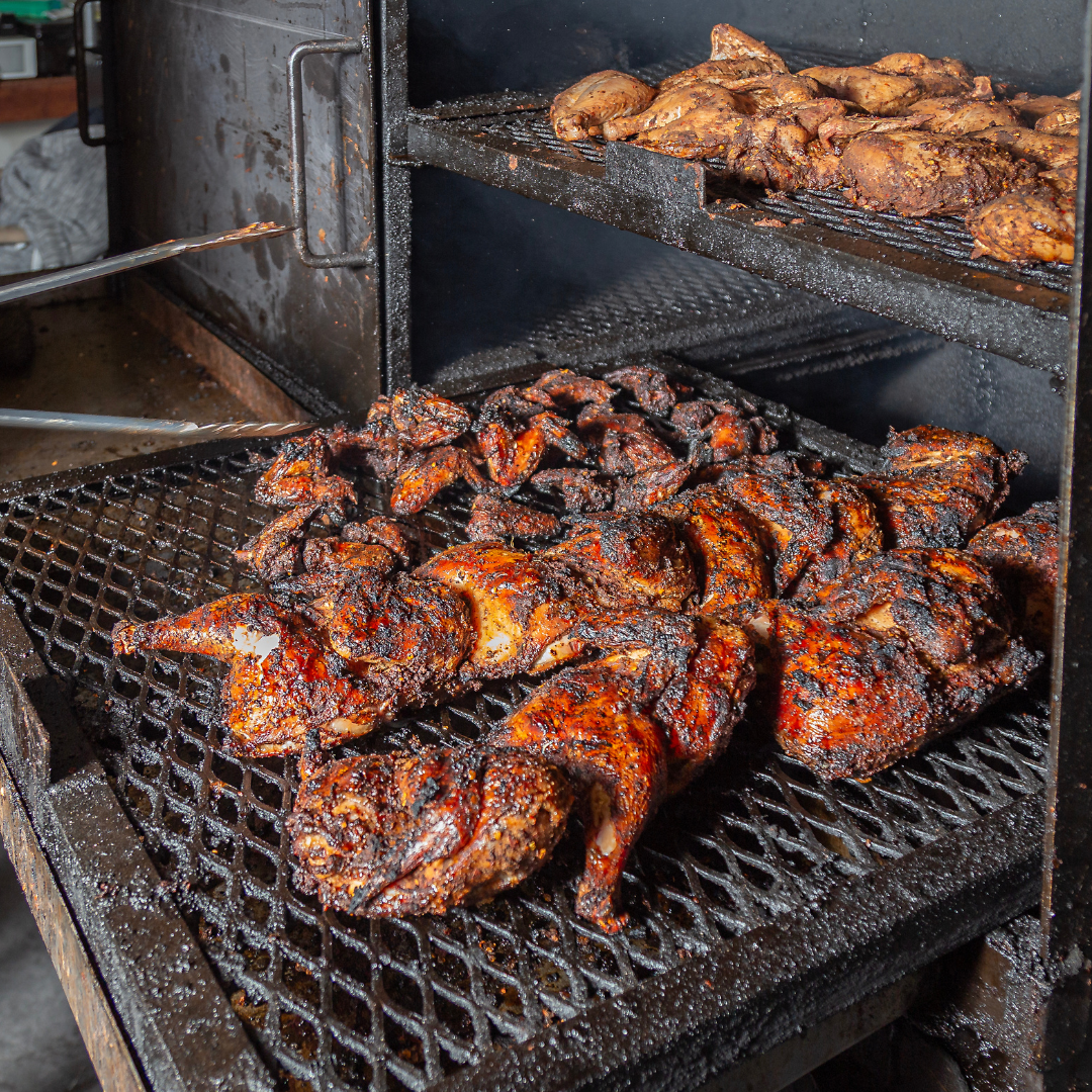 Baked Jerk BBQ Chicken