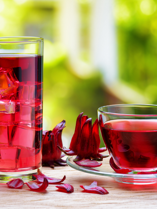 Jamaican Sorrell Ginger Tea Drink