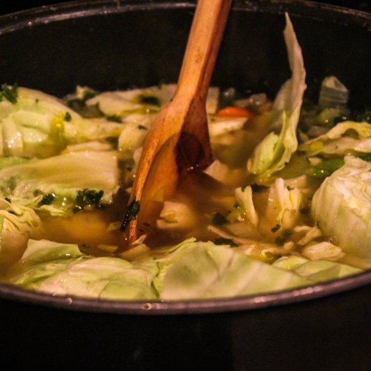 Steam Cabbage
